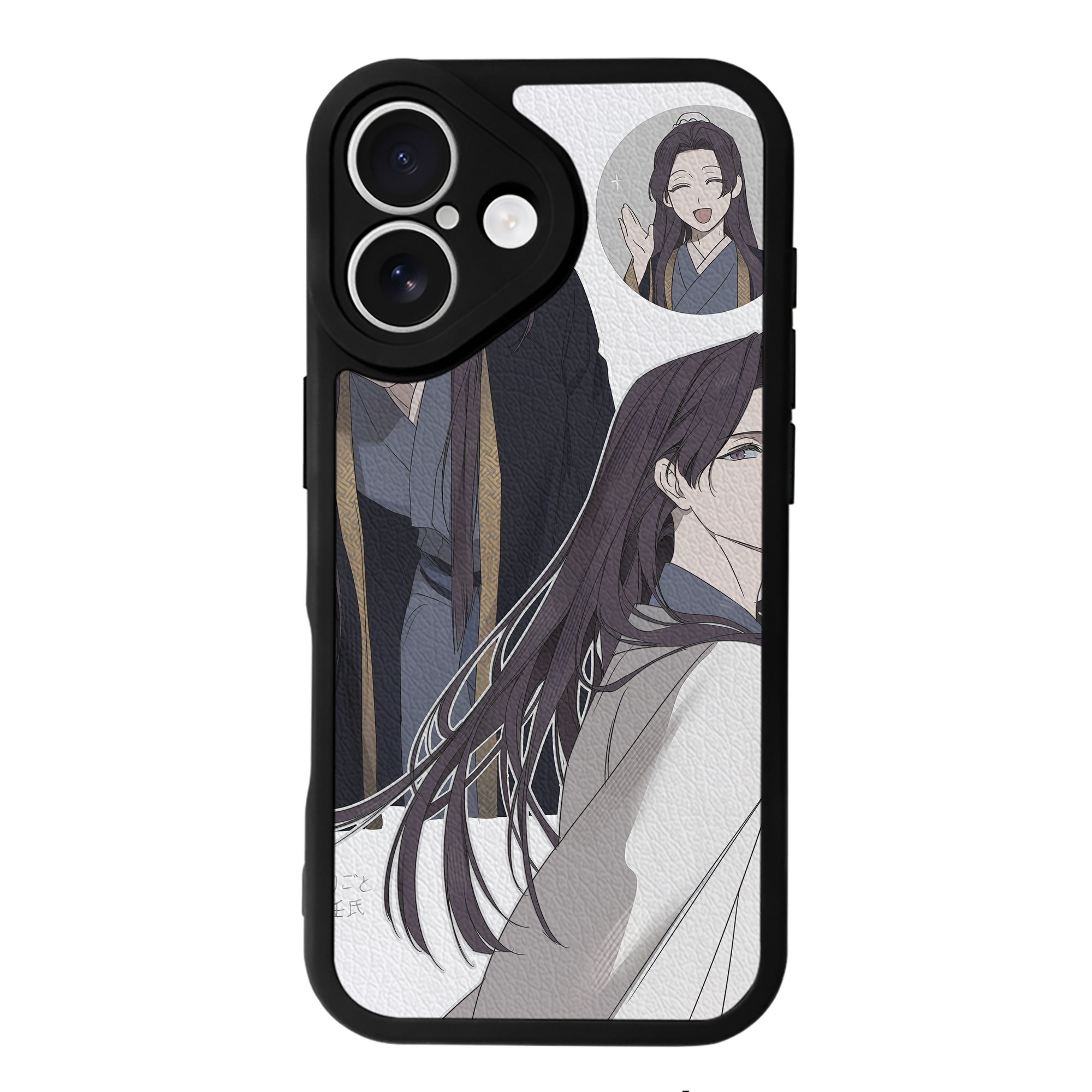（画像用） 薬屋のひとりごと The Apothecary Diaries 【iPhone 16シリーズ対応】シリコンスマホケース（レザー調） 材質：シリコン